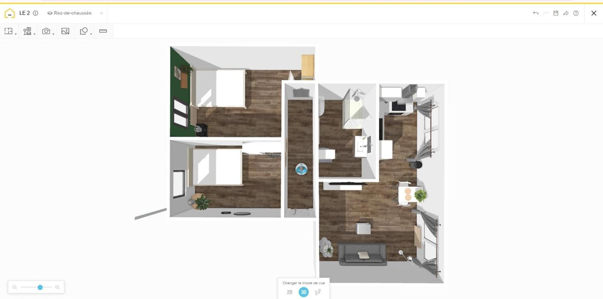 Apartment # Le 2 # Tres Beau T3 1er Etage Confort, Neuf, Centre *
